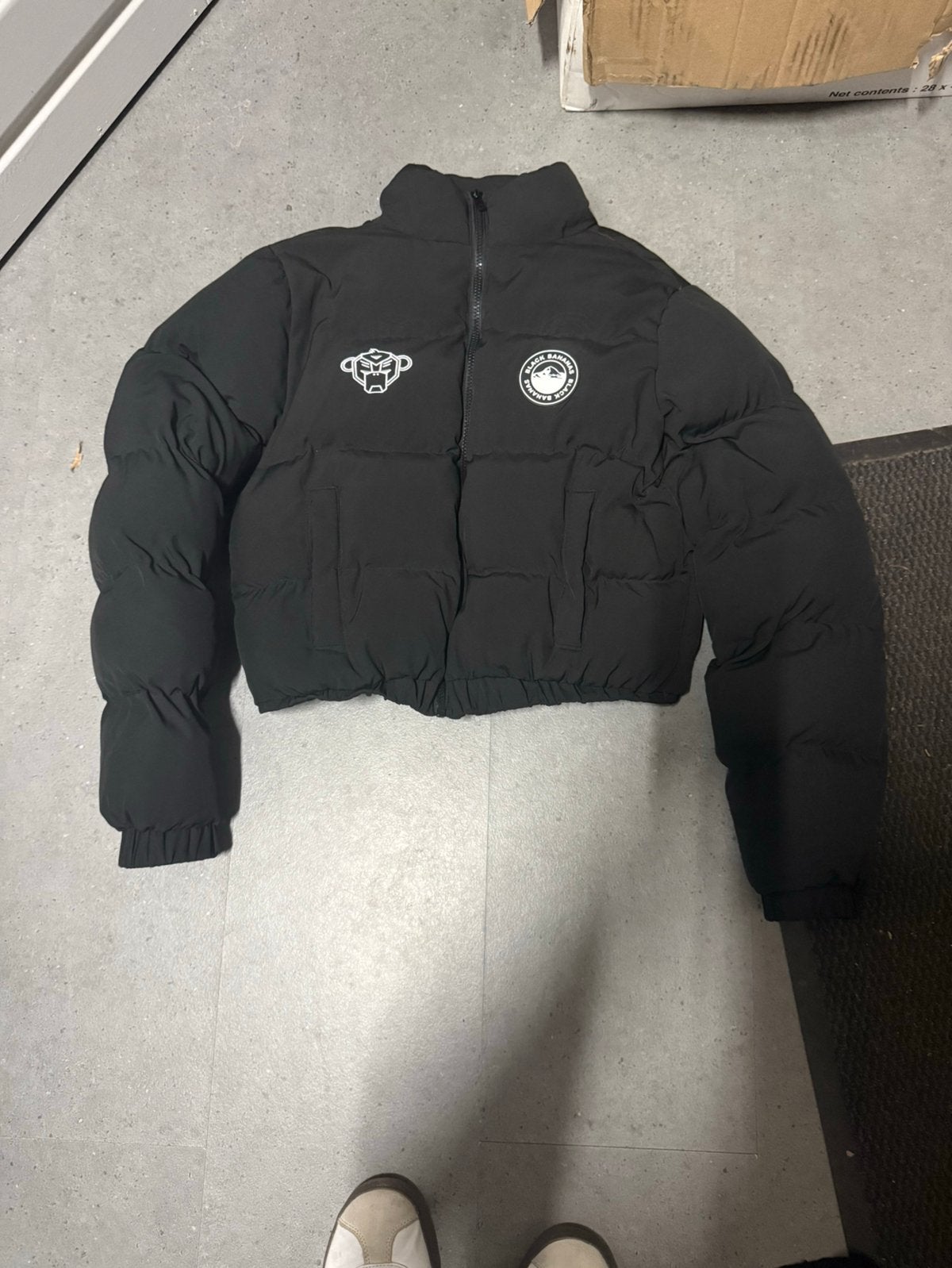 Black bananas winter jas maat s, Ophalen of Verzenden, Zo goed als nieuw, Maat 36 (S), Zwart