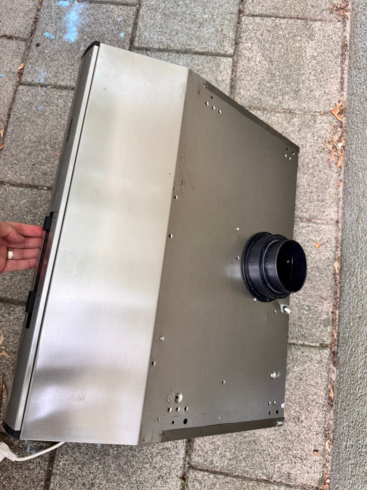Siemens afzuigkap zonder motor - voor recirculatie, Ophalen, Gebruikt, Inbouw, Vlakschermkap