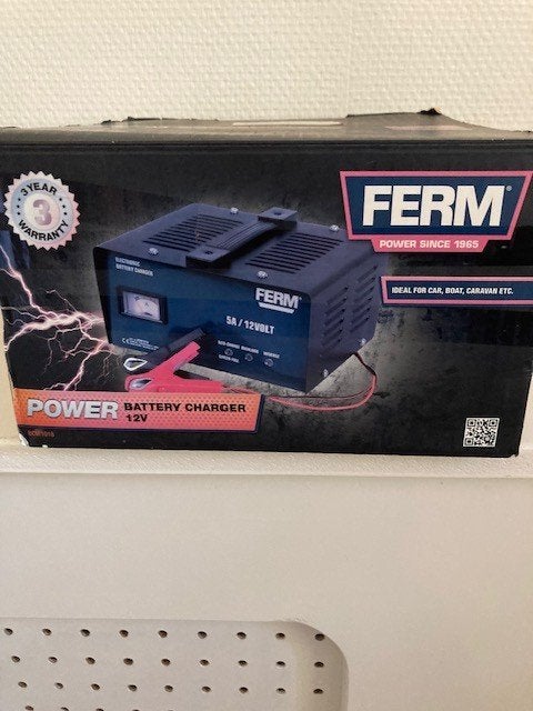 Ferm acculader, Ophalen, Gebruikt