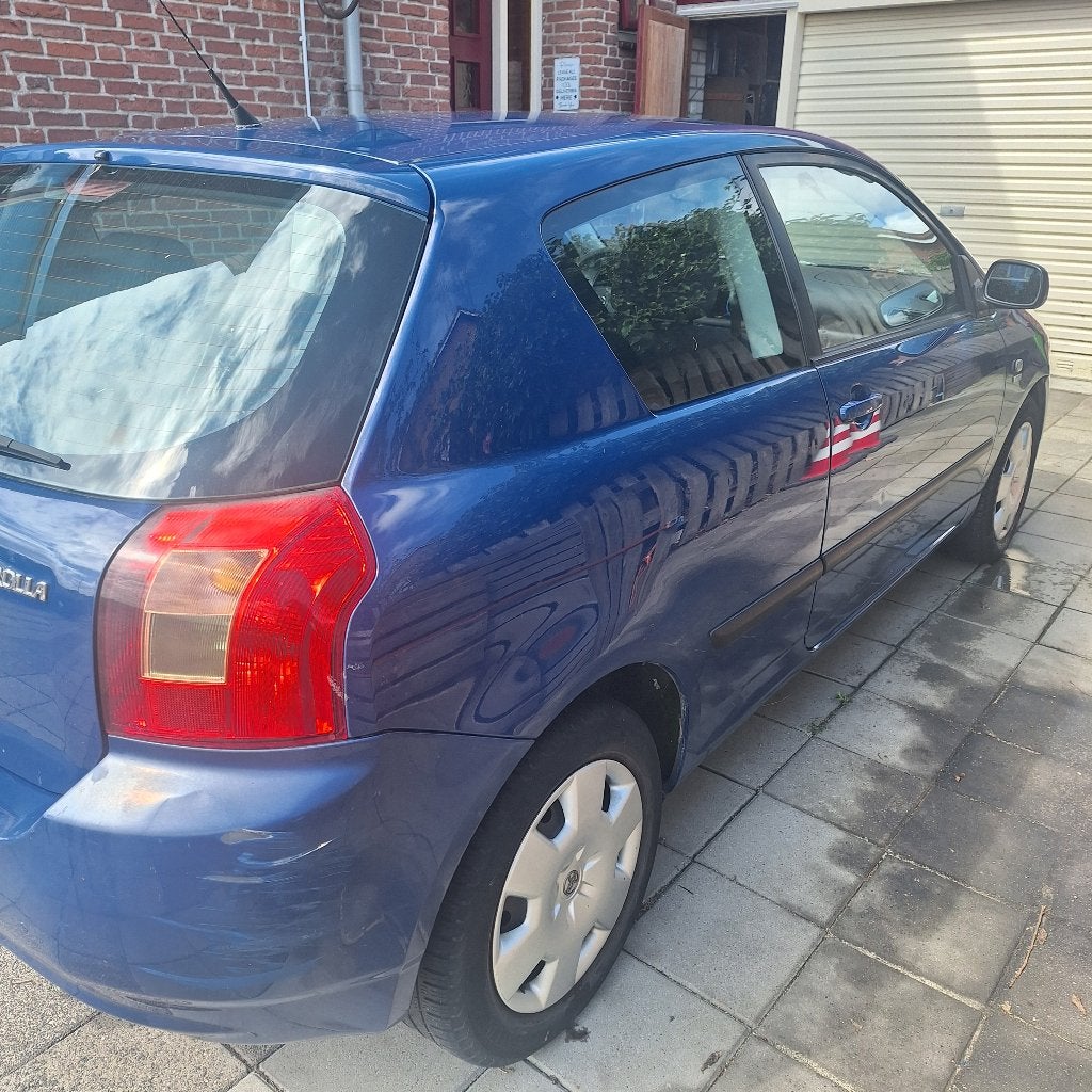 Toyota Corolla 1.4 Vvt-i - linea Terra 2003, Voorwielaandrijving, 1398 cc, 4 cilinders, Blauw