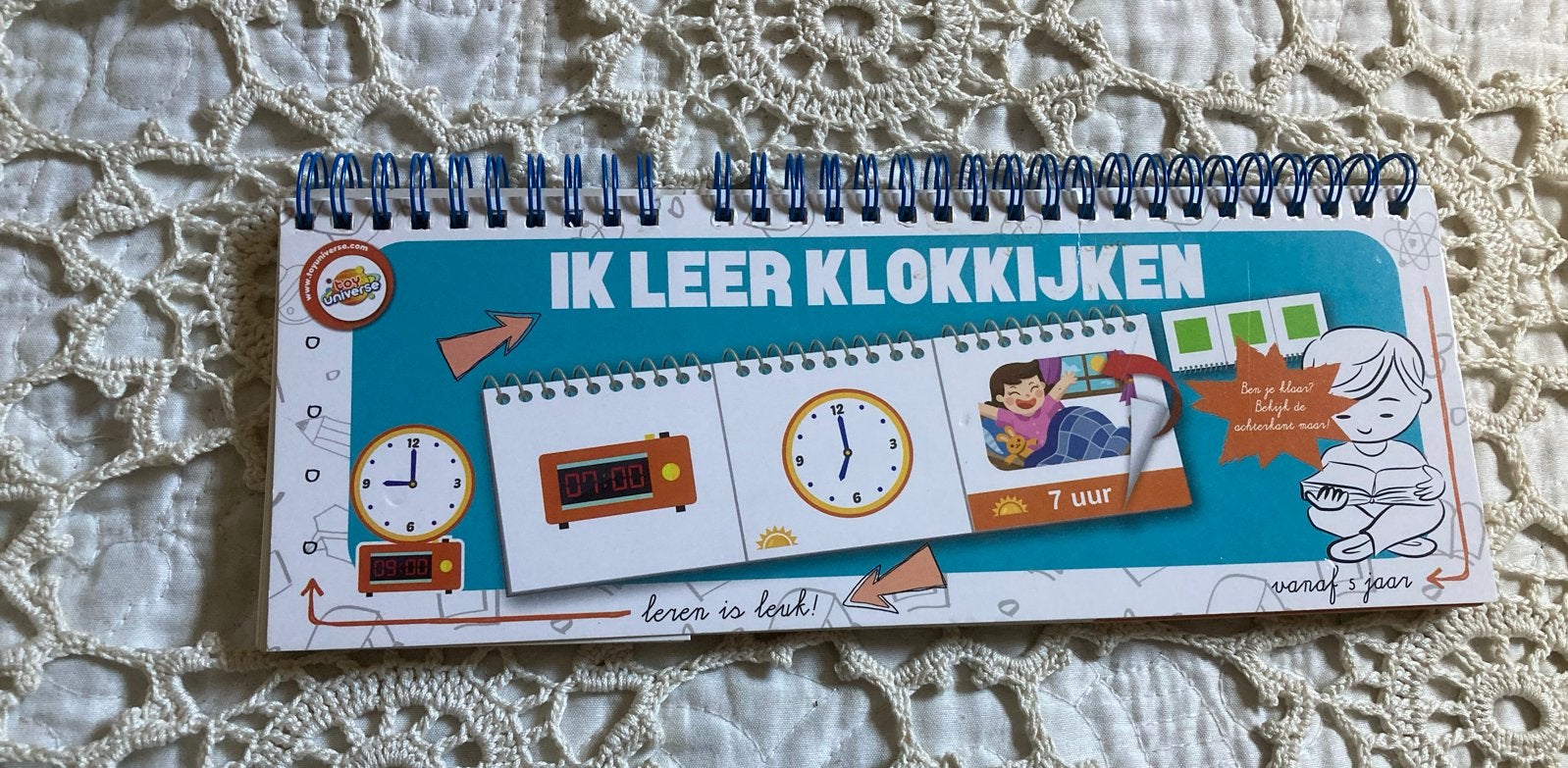 Ik leer klokkijken - Educatief boekje voor kinderen, Ophalen of Verzenden, Nieuw, Taal en Lezen