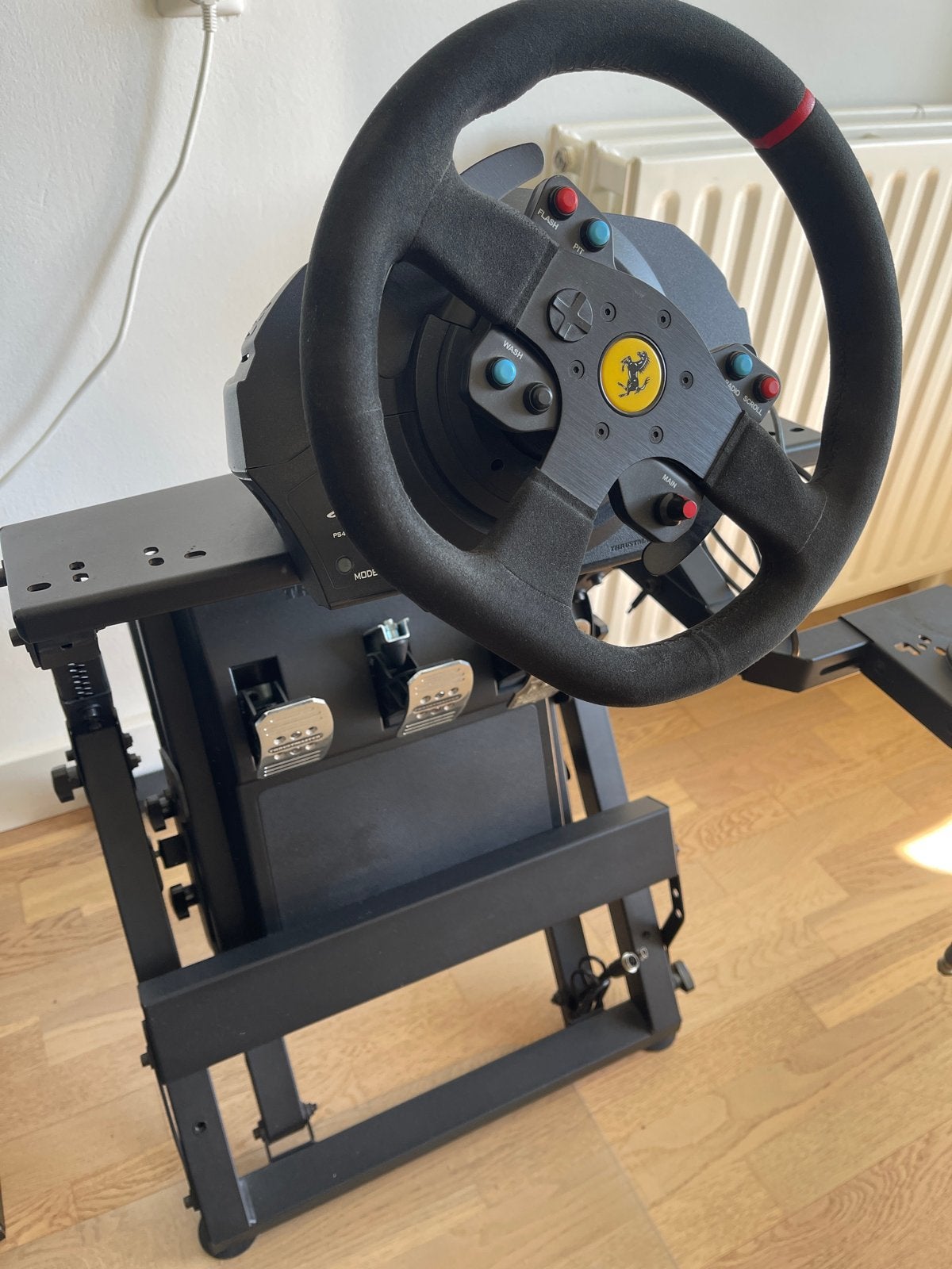 Ferrari Alcantara Racing Setup PS/PC, Ophalen, Racestuur, Force feedback, Zo goed als nieuw
