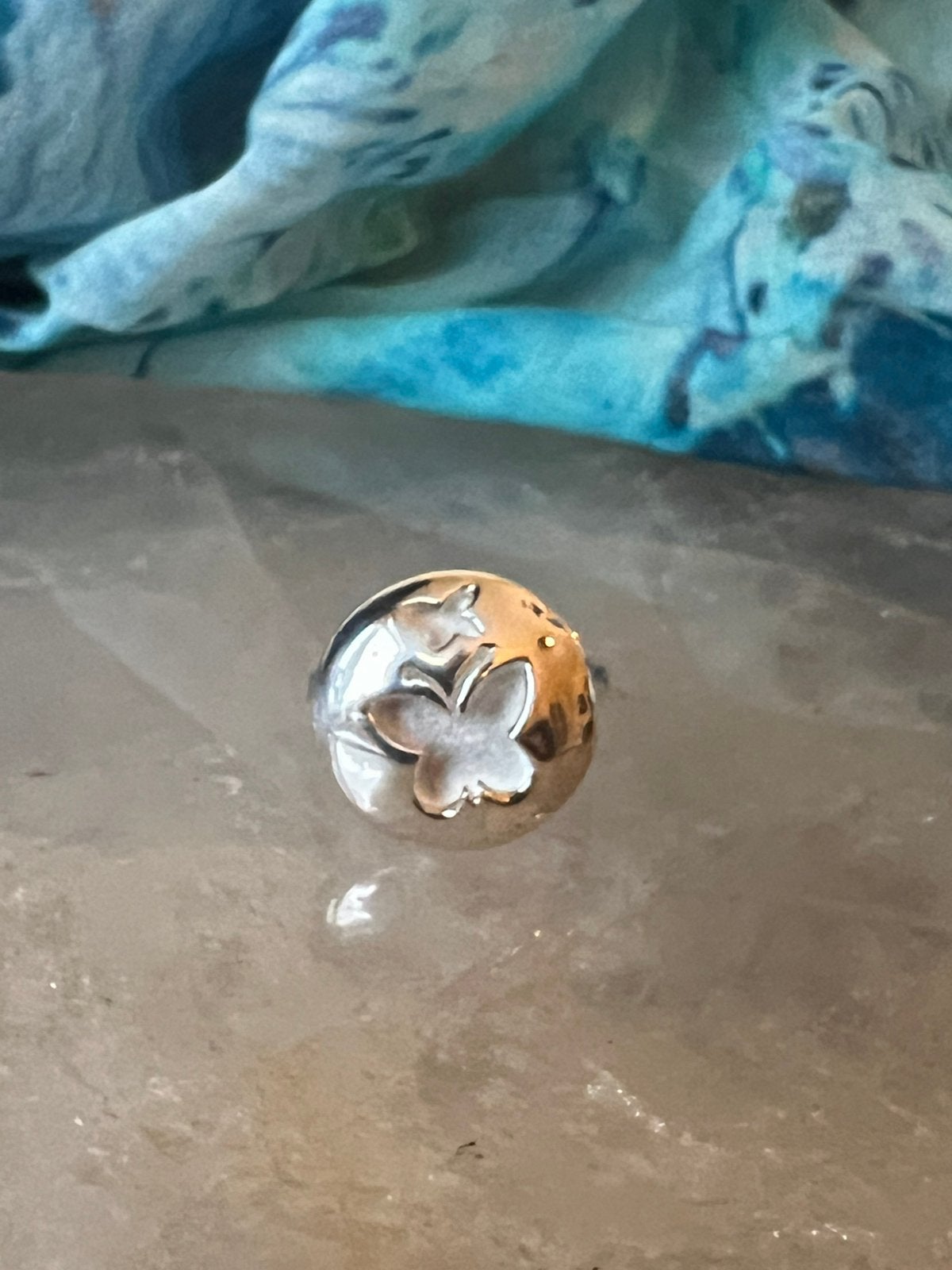 Zilver sterling 925 vlinder maat 17,5 uniek SALE, Magnolia11, Nieuw, Ophalen of Verzenden, 17 tot 18