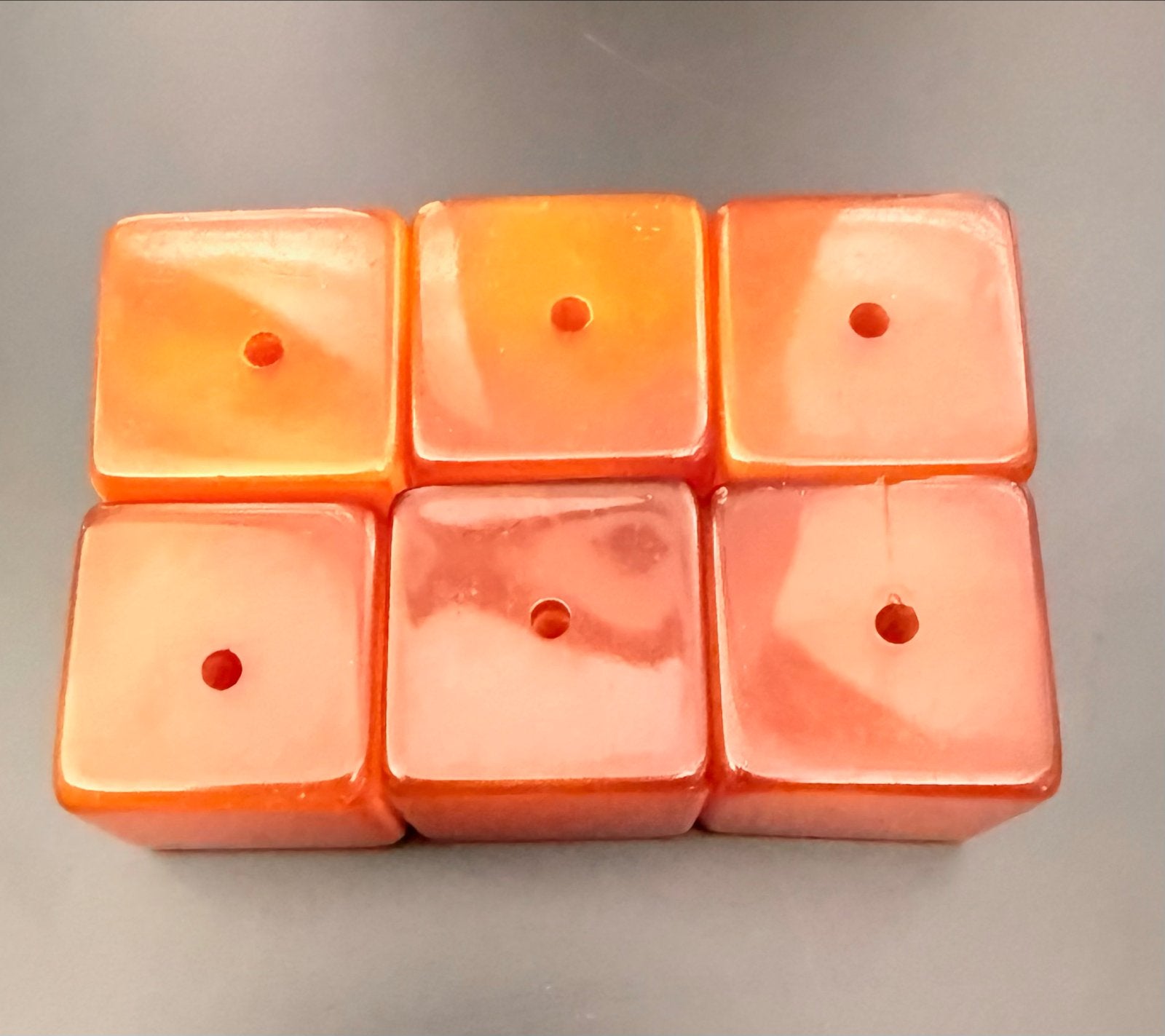 Fenolhars blokken - Perfect voor knutselprojecten, Verzenden, Oranje, Nieuw, Kunststof