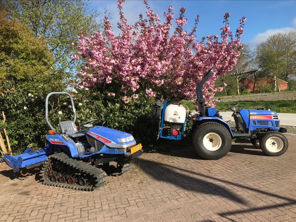Iseki TPC135  - TORO maaier- Regeninstalatie- Snipper machin, Ophalen, Onkruidbestrijding