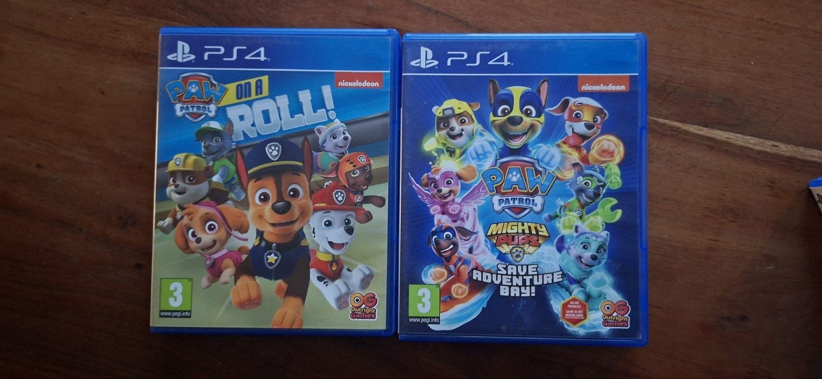 PS4 Spellen - Paw Patrol (2 stuks)kunnen ook op PS5, Ophalen