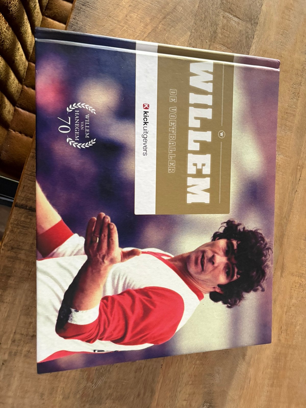Boek Willem van Hanegem, Ophalen, Zo goed als nieuw, Balsport