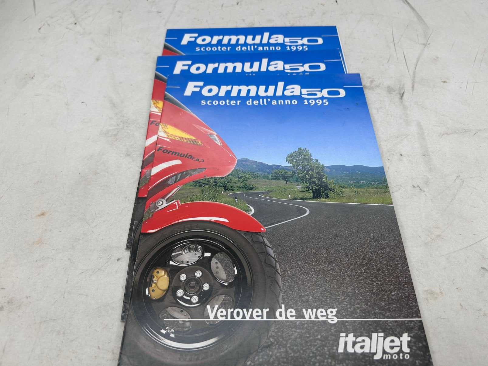 Italjet Formula 50 brochure Nederlands, Ophalen of Verzenden, Gelezen
