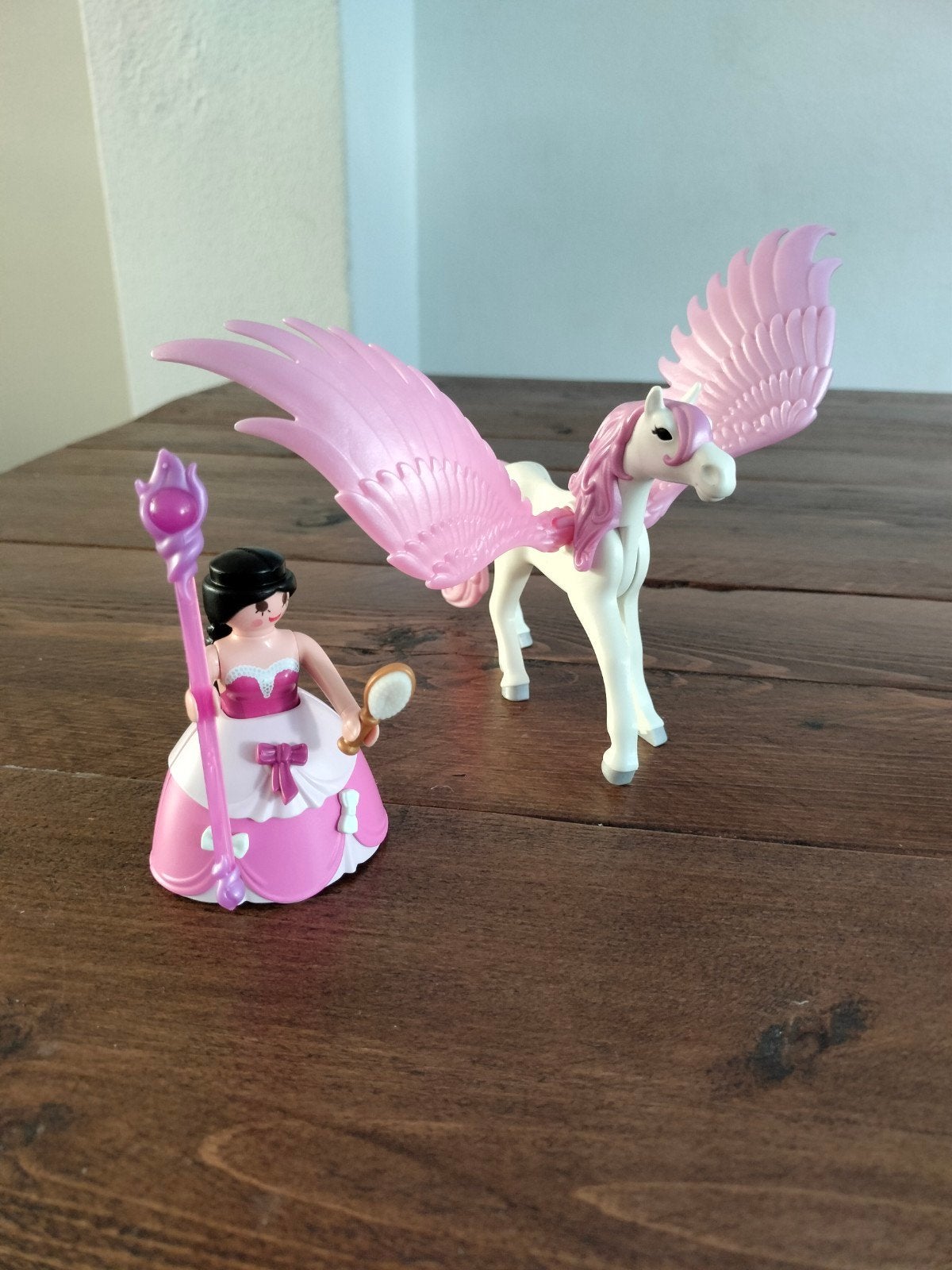 Pegasus met prinses Playmobil, Ophalen of Verzenden, Zo goed als nieuw