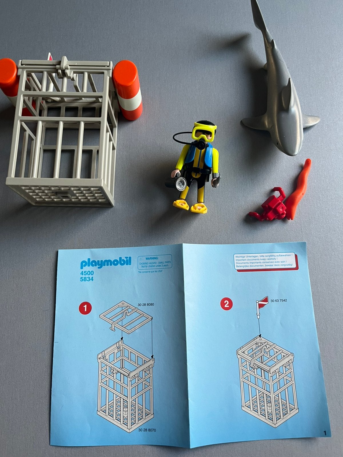 Avonturen op en in het water met playmobil, Ophalen, Zo goed als nieuw