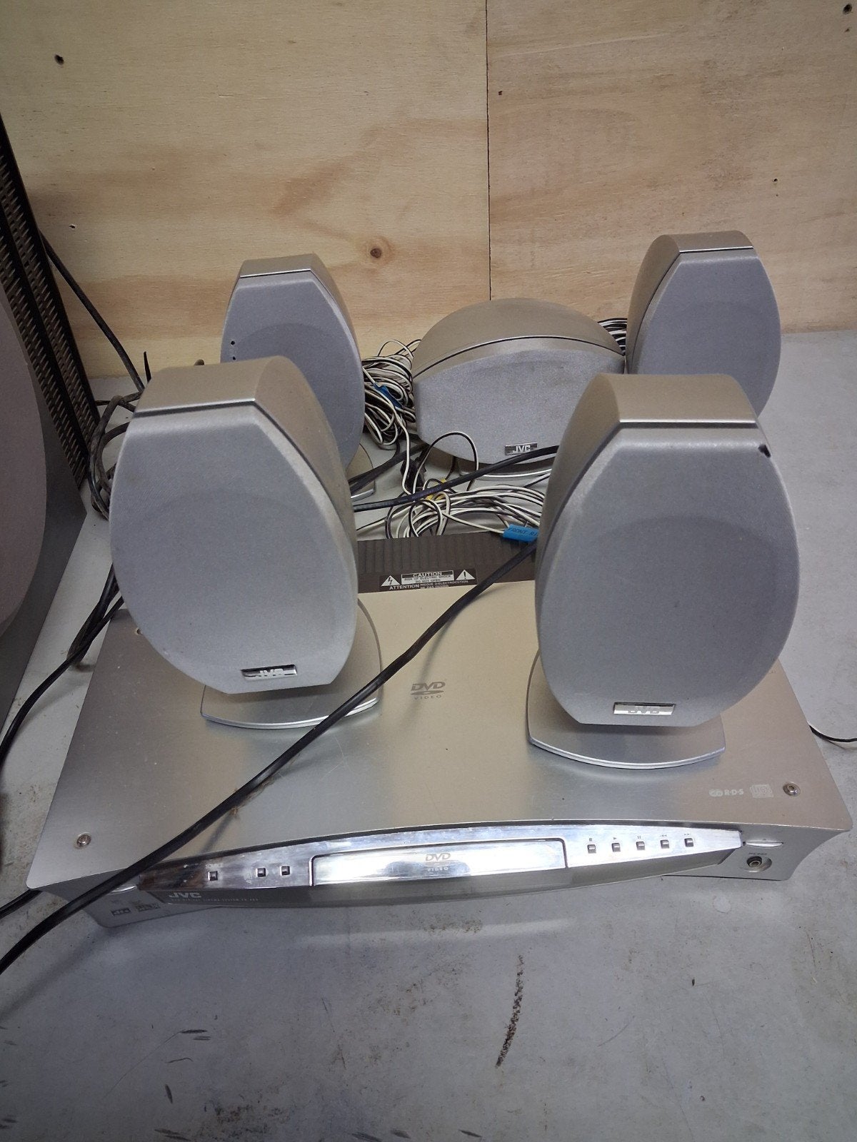 jvc homecinnemaset, Ophalen, Minder dan 40 watt, JVC, Dvd-speler