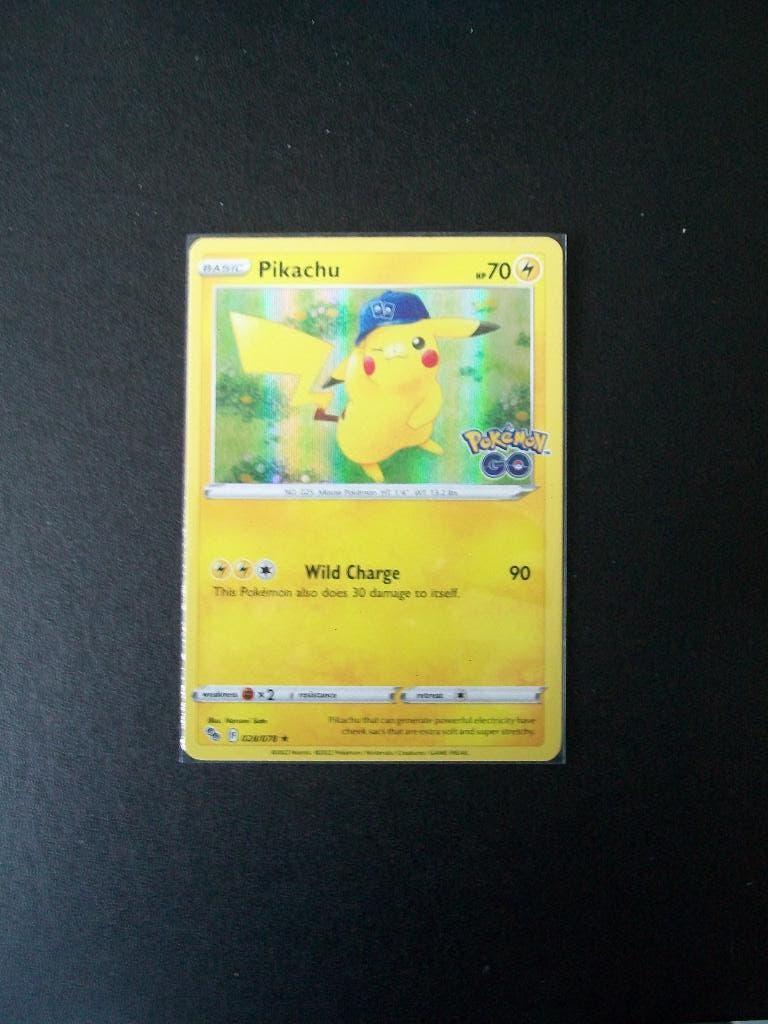 1253. Nieuwe Pokemon kaart Holo Rare PIKACHU HP 70 (028/078), Verzenden, Nieuw, Losse kaart, Foil