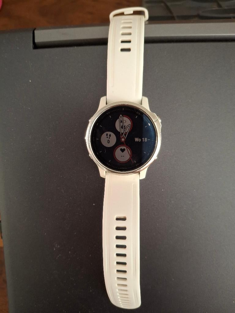 Garmin Fenix 6 s plus Garmin HRM dual hartslagband, GARMIN, Gebruikt, Wit, Ophalen of Verzenden