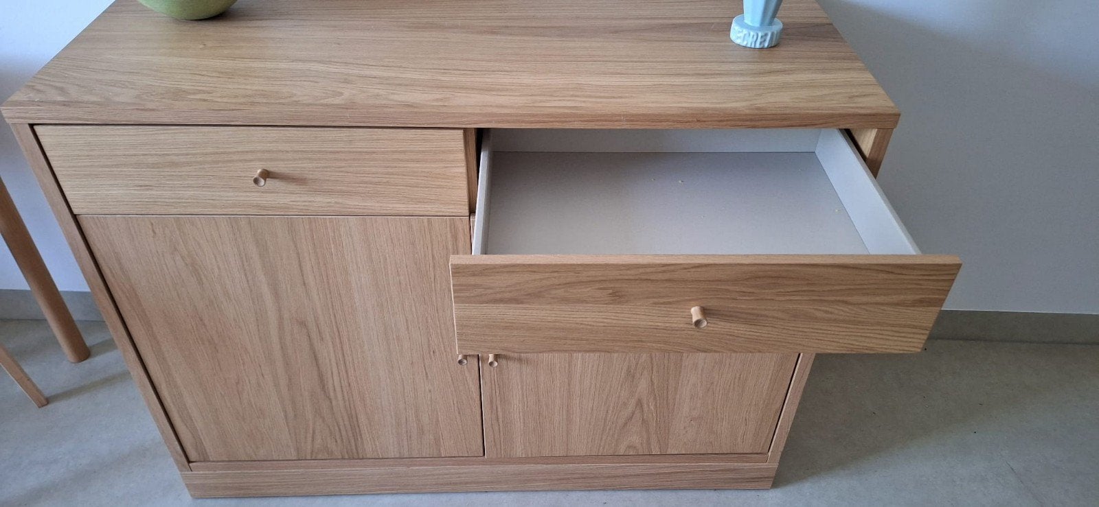 Dressoir / buffetkast met lades en deuren, Ophalen, Zo goed als nieuw, Modern, Tijdloos, 25 tot 50 cm