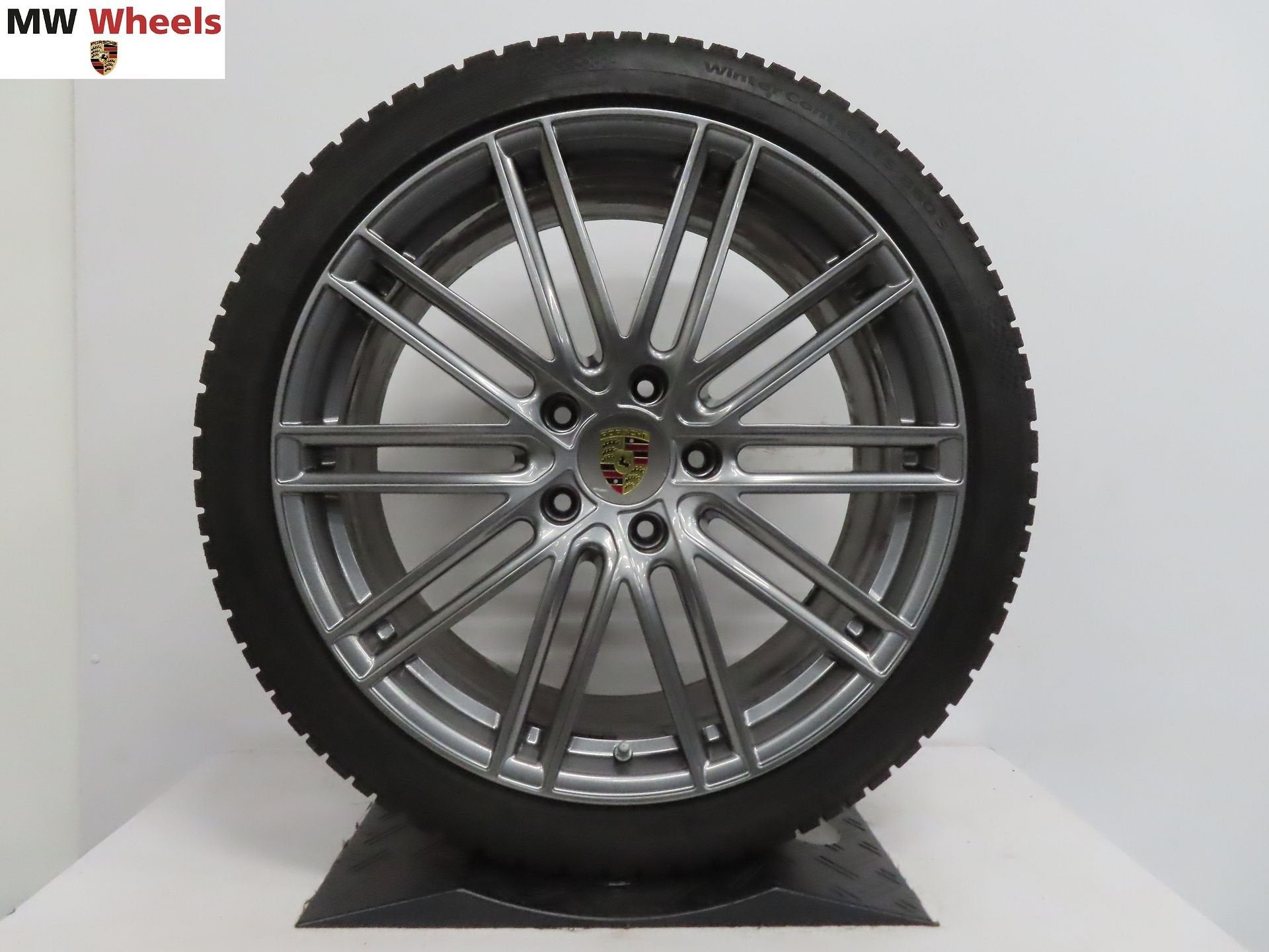 Originele Porsche Panamera 21 inch Turbo velgen winterbanden, Auto-onderdelen, Banden en Velgen, Gebruikt, -, 275 mm, -