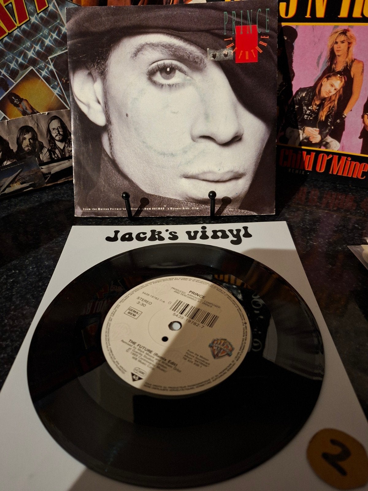Prince - The Future (Remix Edit) 1990, Gebruikt, 7 inch, Ophalen of Verzenden, Beschermende buitenhoes