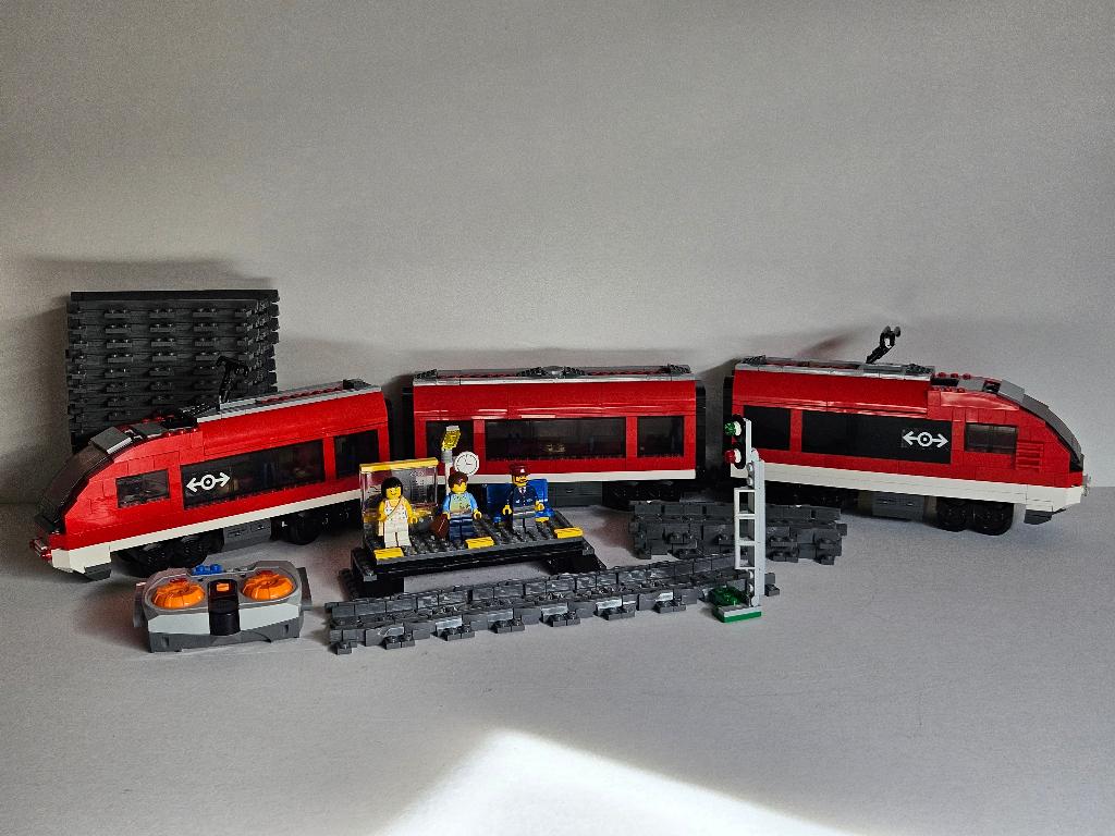 Lego 7938 - Train / Passenger Train, Ophalen of Verzenden, Gebruikt, Complete set, Lego