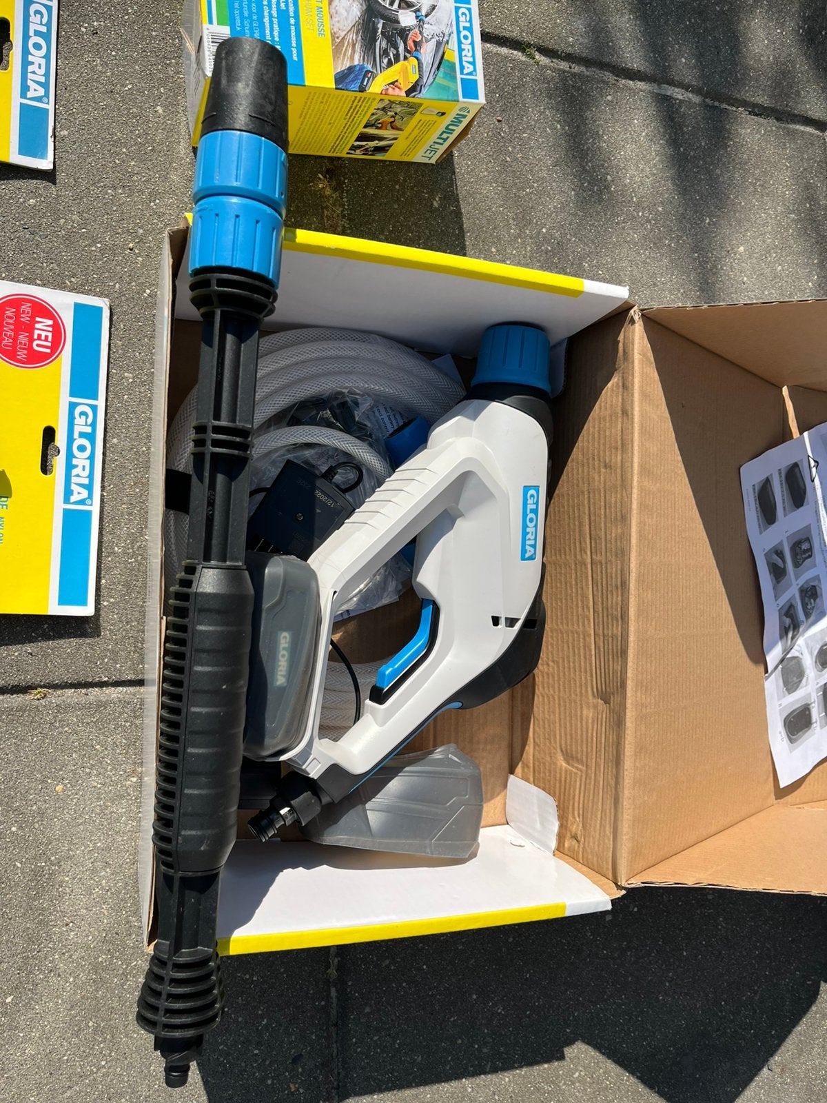 Gloria accu hogedrukspuit ✅accessoires paar keer gebruikt, Huis en Inrichting, Ophalen, Overige typen