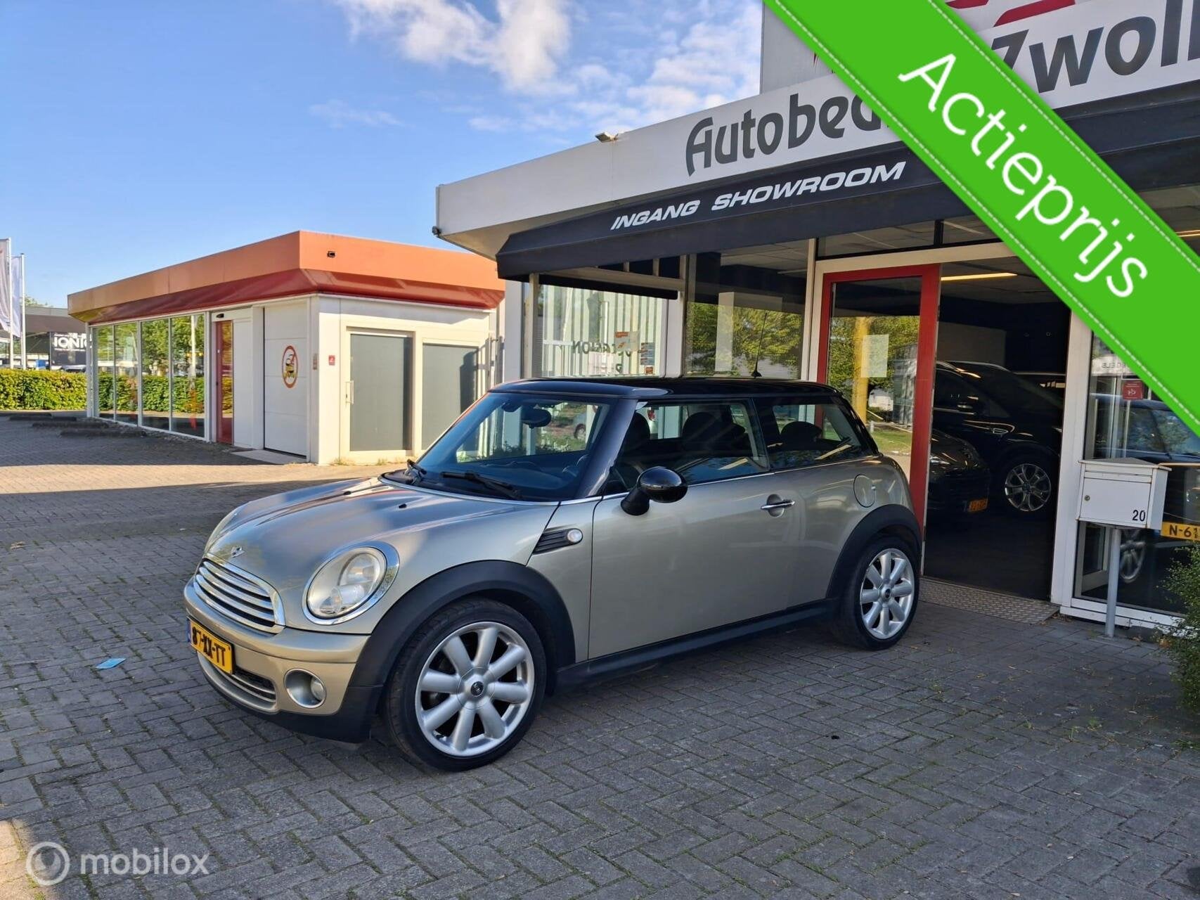 MINI MINI 1.6 COOPER CHILI|2007|AIRCO|CRUISE |NIEUWE APK|, Auto's, Voorwielaandrijving, Sportstoelen, Stof, Gebruikt