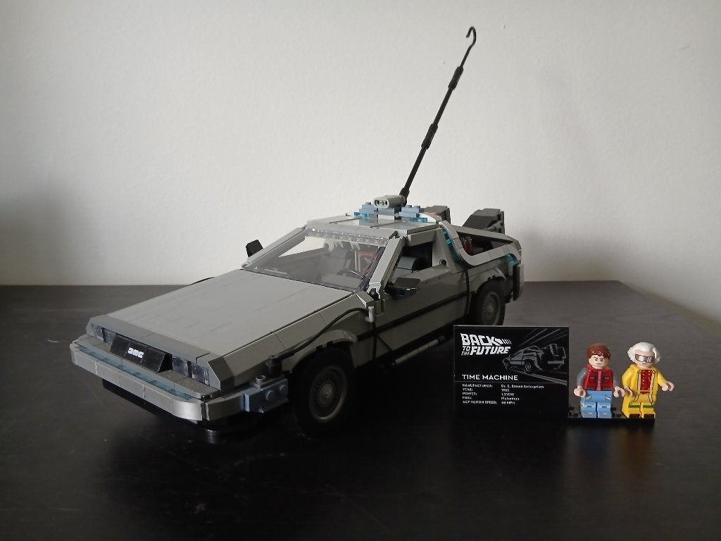 LEGO Back to the Future Time Machine - 10300, Ophalen, Zo goed als nieuw, Compleet, Lego