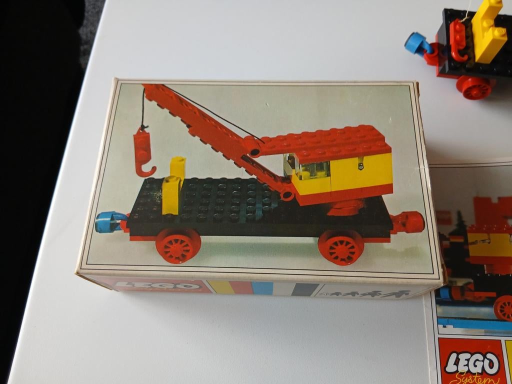 Lego nr 128      kraanwagon, Kinderen en Baby's, Speelgoed | Duplo en Lego, Ophalen of Verzenden, Zo goed als nieuw, Complete set
