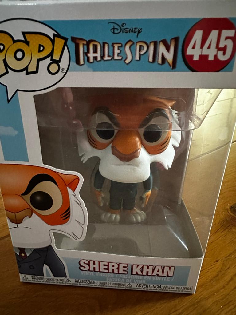 Funko Pop! Disney Talespin Shere Khan #445, Ophalen of Verzenden, Nieuw