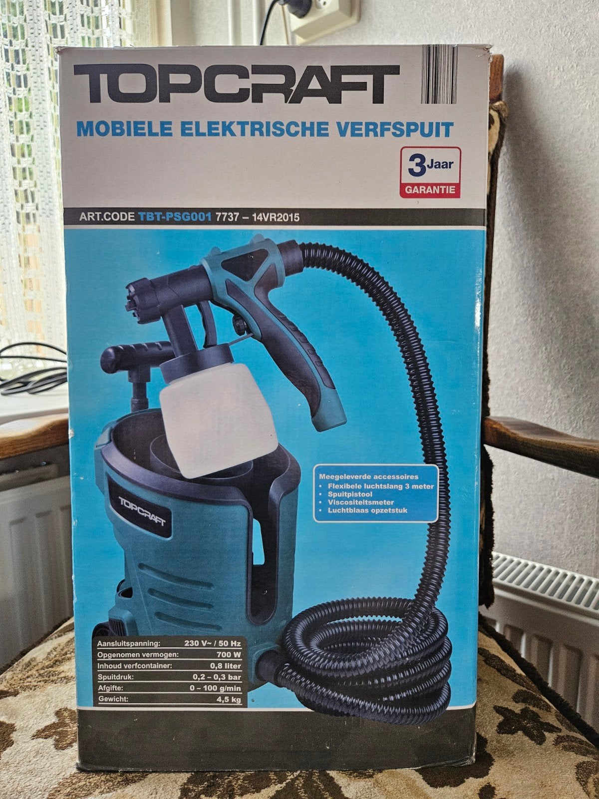 Topcraft Mobiele Elektrische Verfspuit - Nieuw, Ophalen, Nieuw
