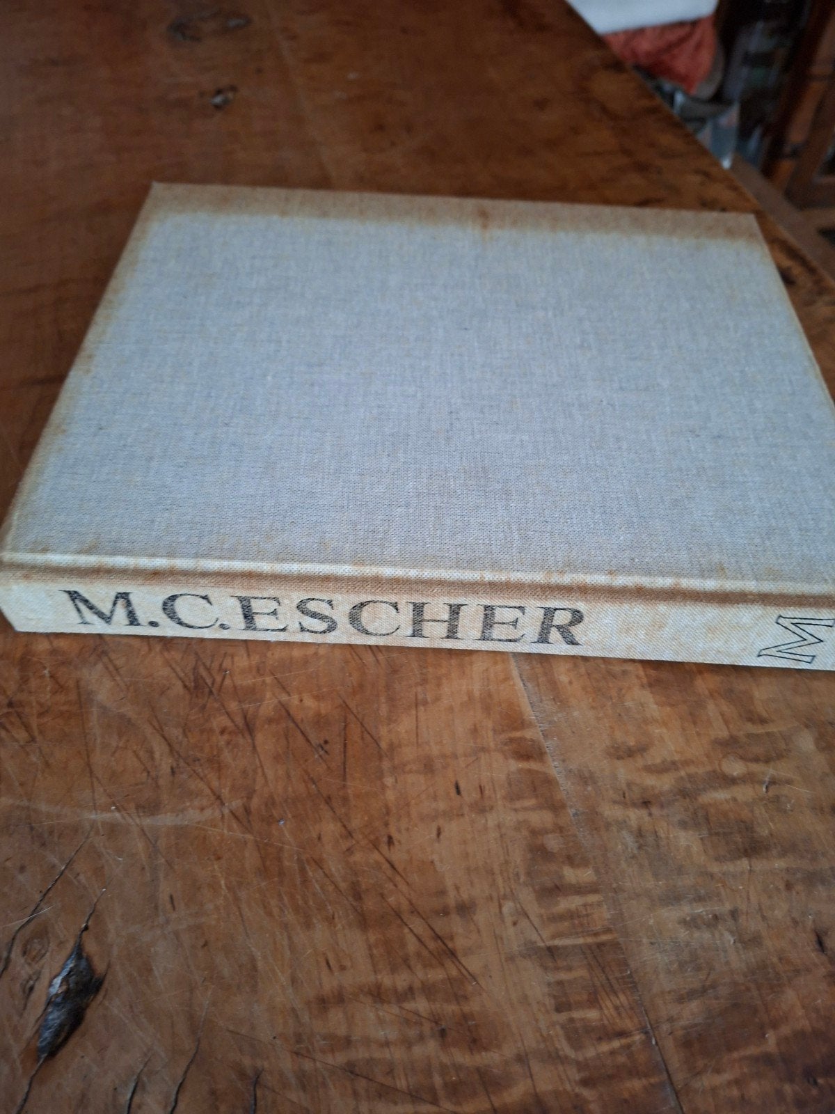 Groot, dik, zwaar, gebonden boek, Escher., Ophalen of Verzenden