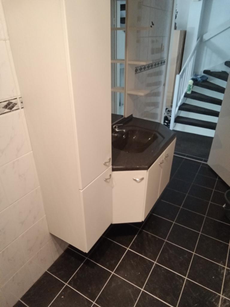 Badmeubel  met kast, Ophalen, Gebruikt