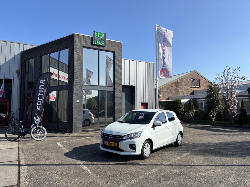 Mitsubishi Space Star 1.2 Cool+ Airco en nieuwe APK t/m 15-3, Voorwielaandrijving, Stof, Gebruikt, 850 kg