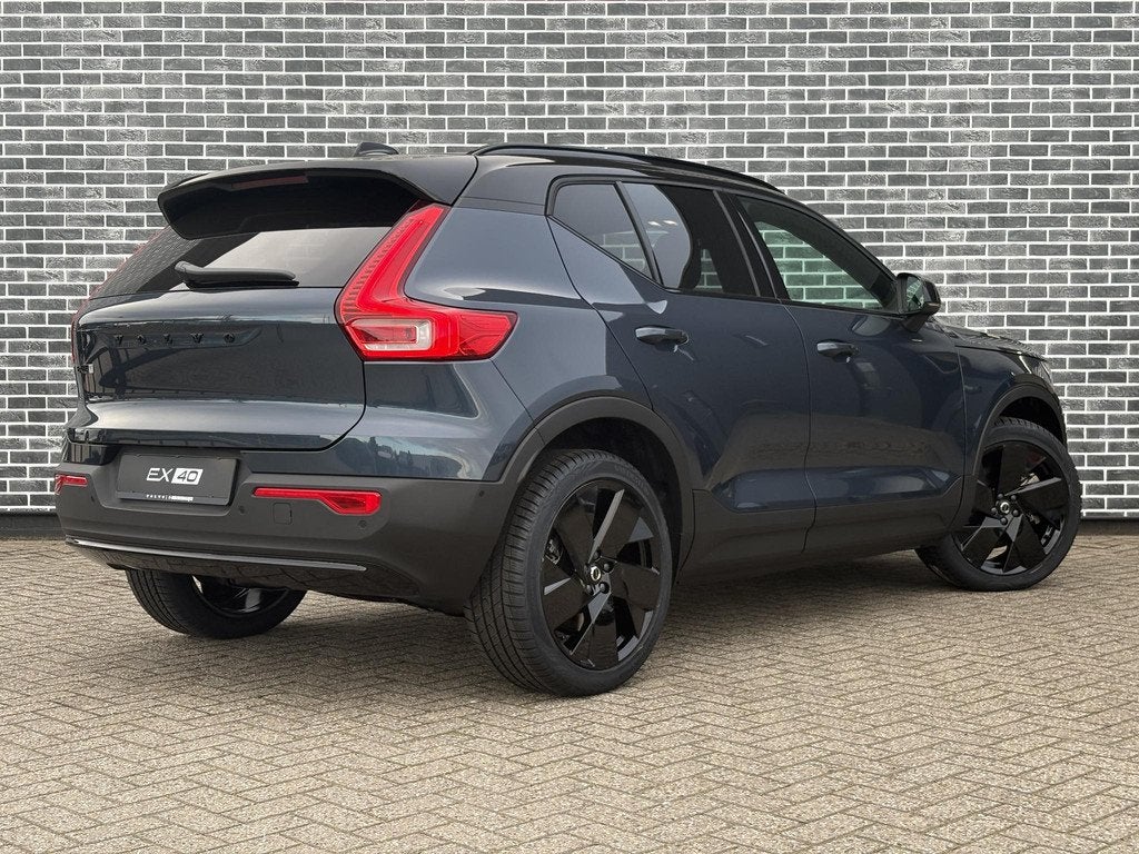 Volvo EX40 Single Motor Ext. Range Ultra Bl. Ed Eur. 82 kWh, Automaat, 12 maanden, Achterwielaandrijving, Zwart