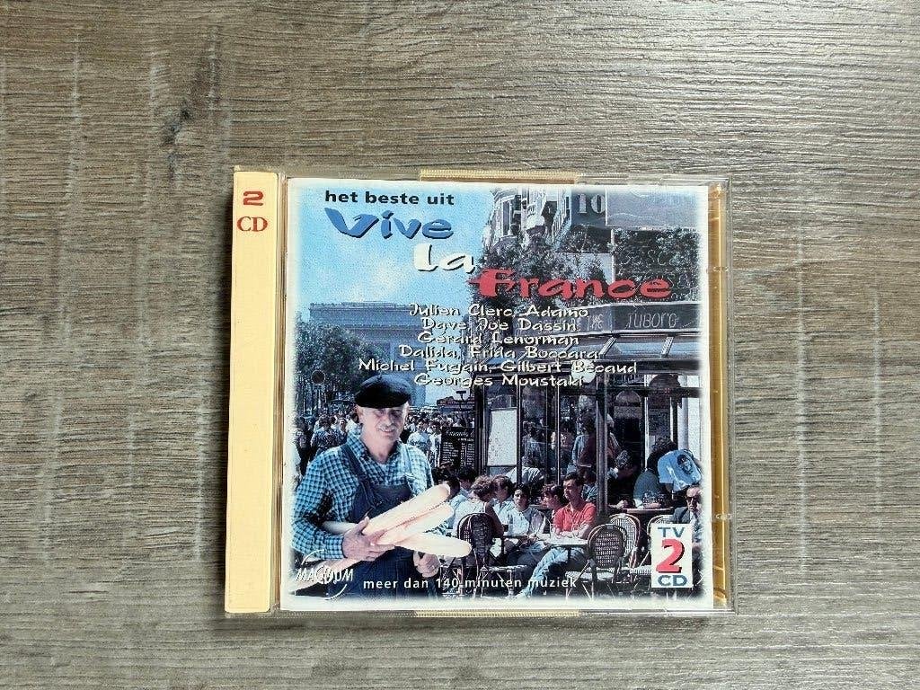2 cd Het Beste uit Vive La France, Ophalen of Verzenden, Zo goed als nieuw