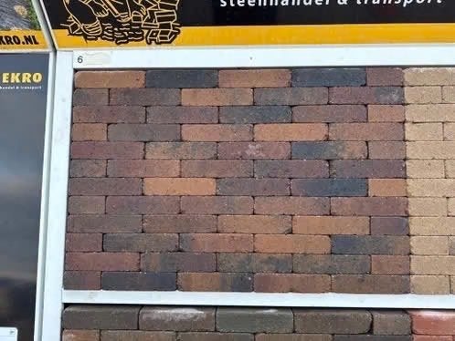 stonique trommel waalformaat 7 cm oud Bussum, Klinkers, Nieuw, Ophalen of Verzenden, 10 m² of meer
