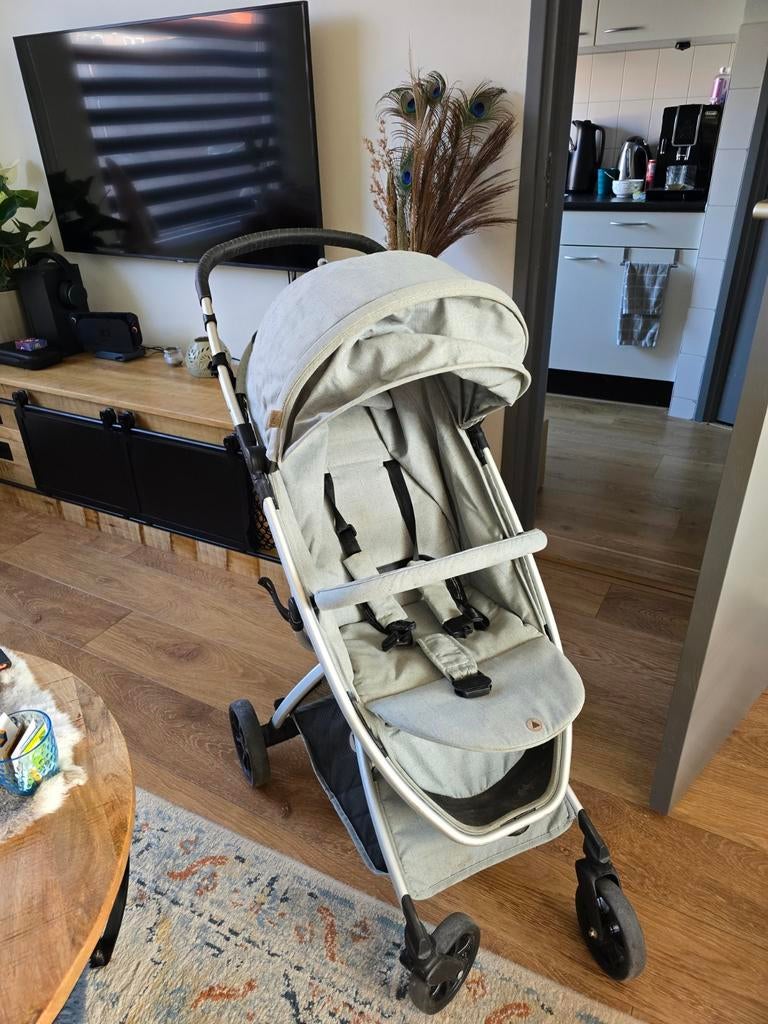 Topmark denim buggy - zit- en ligstand, Ophalen, Gebruikt, Overige merken, Verstelbare rugleuning