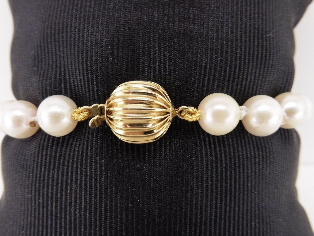 Parel armband met gouden slot                            D70, Sieraden, Tassen en Uiterlijk, Armbanden, Overige materialen, Gebruikt