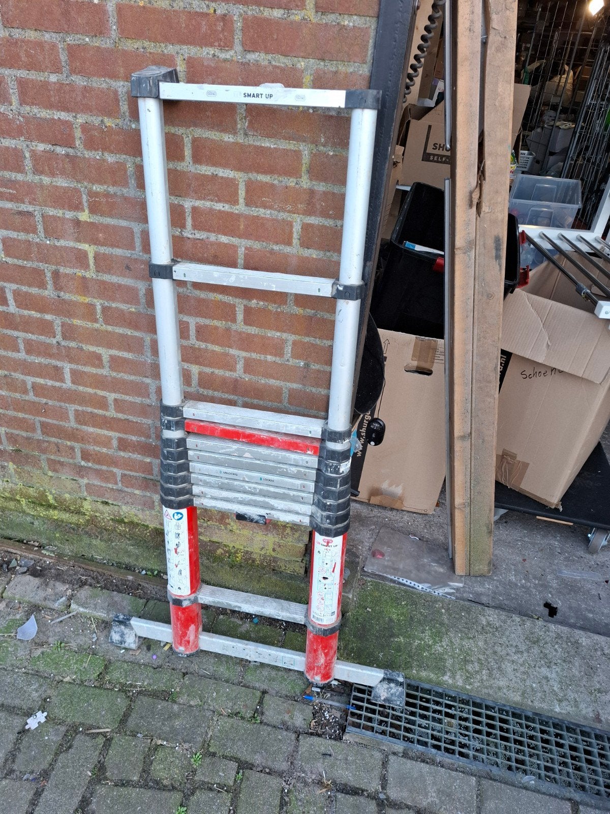 Altrex Smart Up Telescopische Ladder - Gebruikt, Ophalen, Gebruikt, Altrex, Onbekend