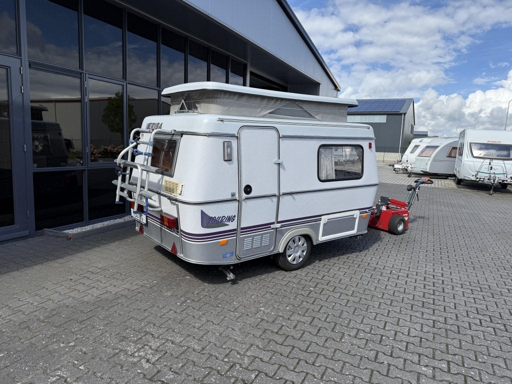 Eriba Puck L Touring Langslaper bed 170x 210CM Leeg 750KG, Standaardzit, Tot en met 2, Bedrijf, Schokbreker