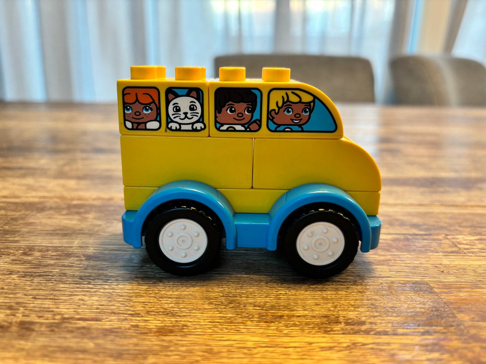 Lego Duplo - Mijn eerste bus - 10851, Ophalen of Verzenden, Zo goed als nieuw, Duplo