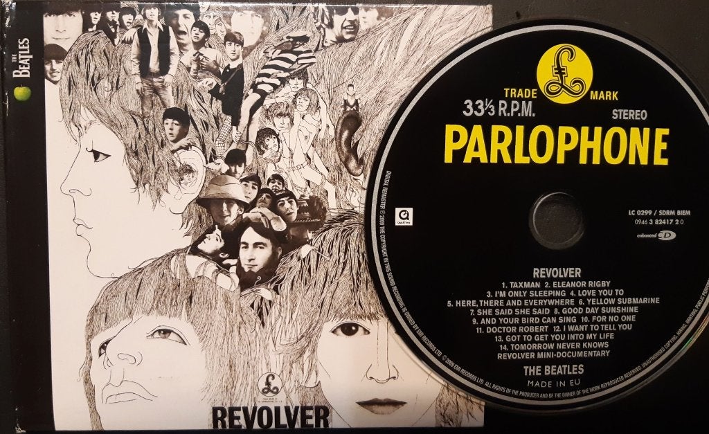 BEATLES - Revolver ( CD; 2009 remaster ), Cd's en Dvd's, Cd's | Rock, Ophalen of Verzenden, Zo goed als nieuw, Classic Rock, Digipak