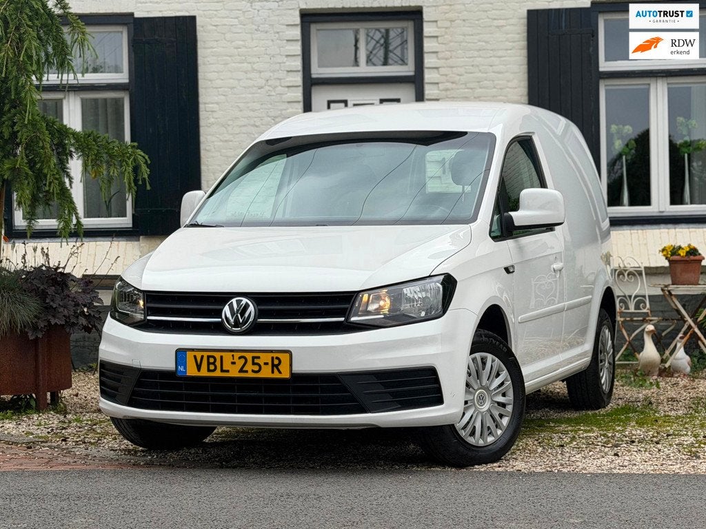 Volkswagen Caddy 2.0 TDI L1H1 BMT Trendline|Cruise|Airco|Blu, Auto's, Bestelauto's, Bedrijf, Te koop, ABS, Airbags, Airconditioning