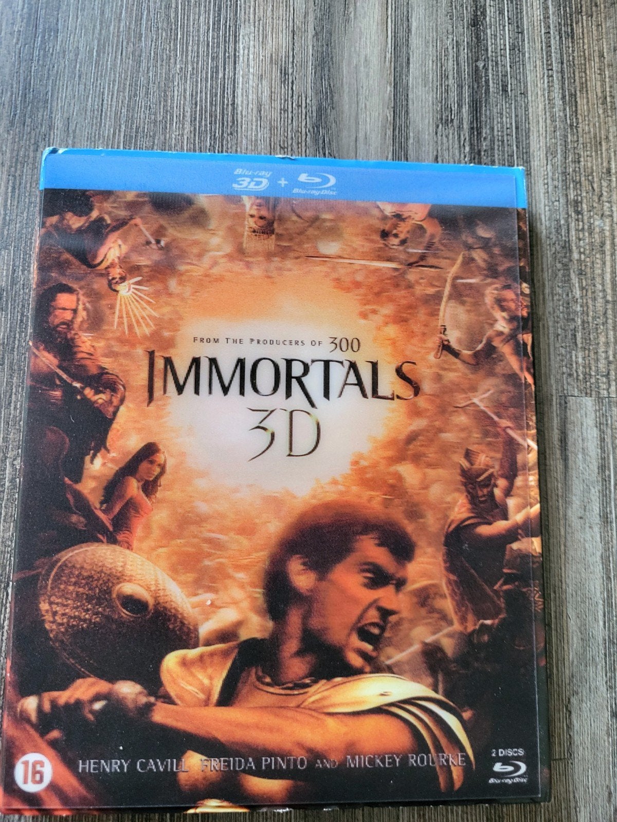 Immortals (Blu-Ray 3D), Cd's en Dvd's, Blu-ray, Engels, Nederlands, Film, Actie