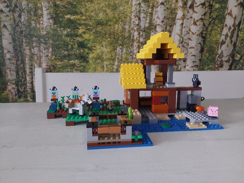 Lego Minecraft Boerderij 21144, Gebruikt, Minecraft, Lego, Ophalen of Verzenden