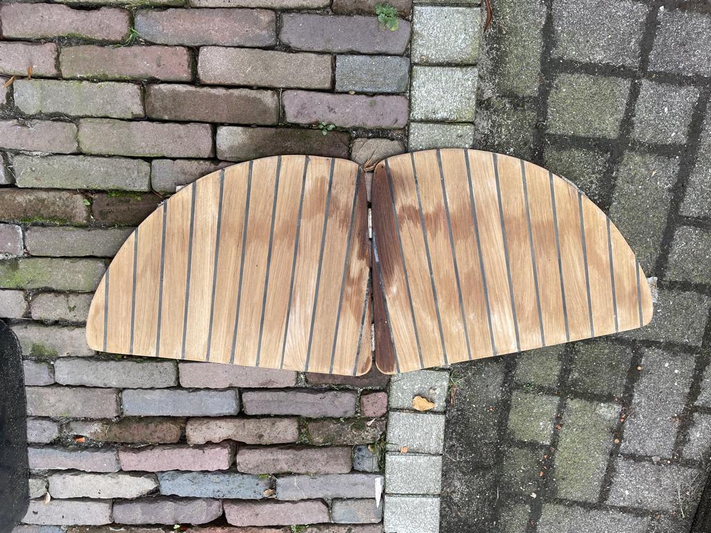 teak hout paneel, Doe-het-zelf en Verbouw, Platen en Panelen, Ophalen of Verzenden, Nieuw, Hout