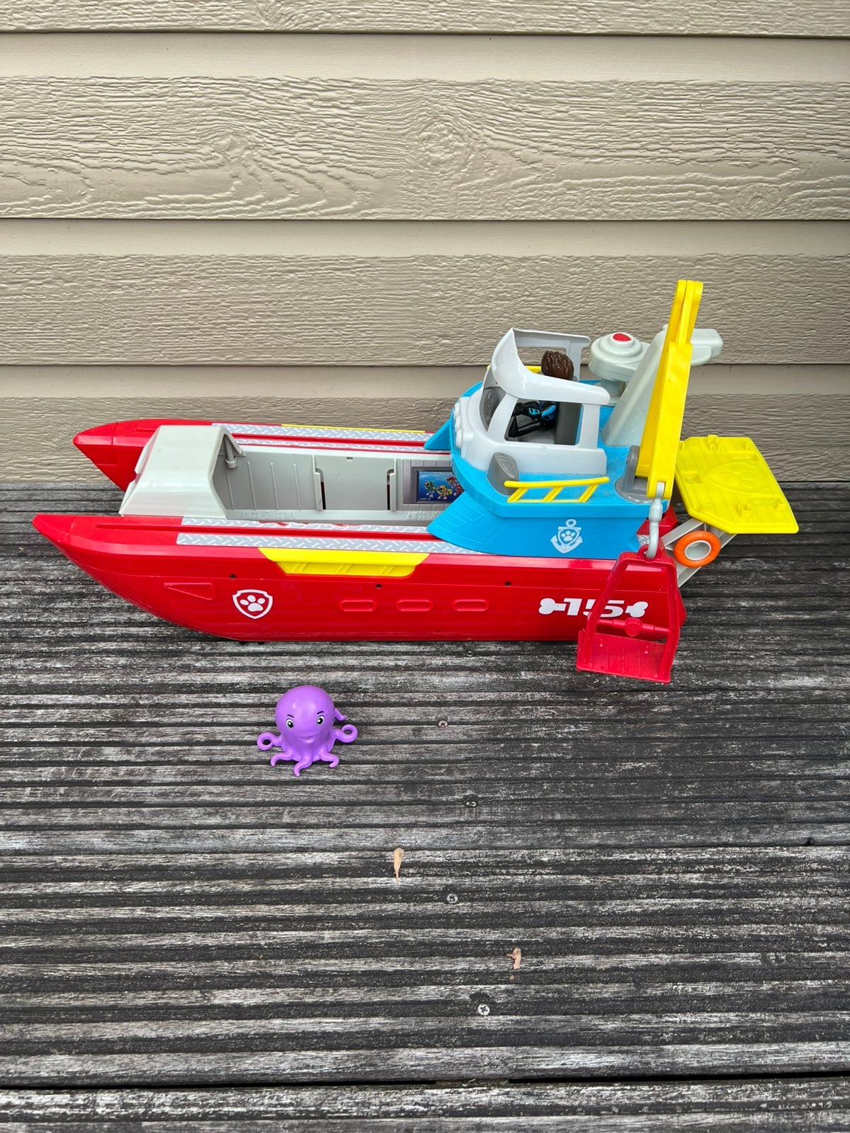 Paw Patrol boot en toren, Kinderen en Baby's, Speelgoed | Actiefiguren, Ophalen, Gebruikt