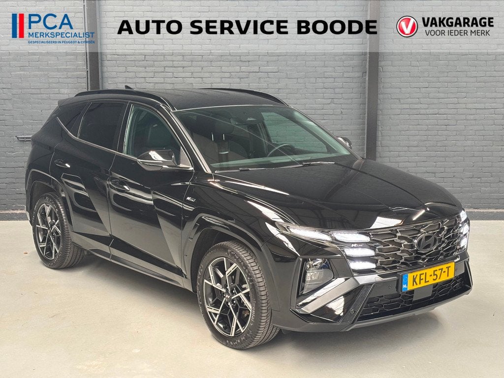Hyundai Tucson 1.6 T-GDI MHEV N Line automaat, Auto's, Hyundai, Gebruikt, 4 cilinders, 179 pk, 1481 kg