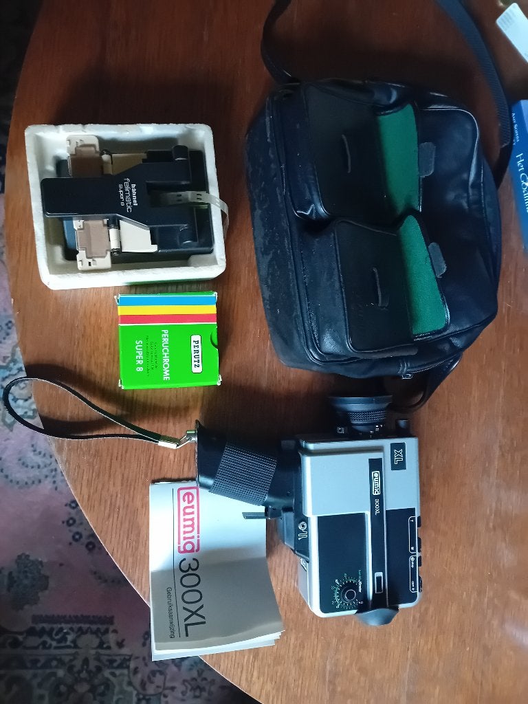 Super 8 camera met accessoires, Ophalen, 8mm, Camera