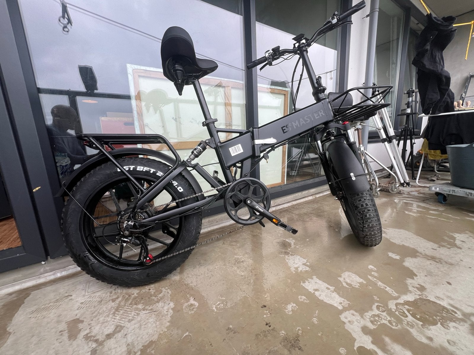 E-Master Vouw Fatbike - Elektrisch, Compact & Comfortabel, 20 inch of meer, Gebruikt, Versnellingen, Totaal opvouwbaar