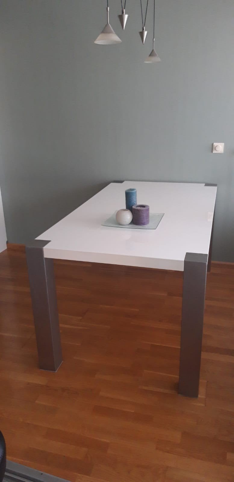 Eettafel, Huis en Inrichting, Tafels | Eettafels, Ophalen, Rechthoekig, 200 cm of meer, 50 tot 100 cm