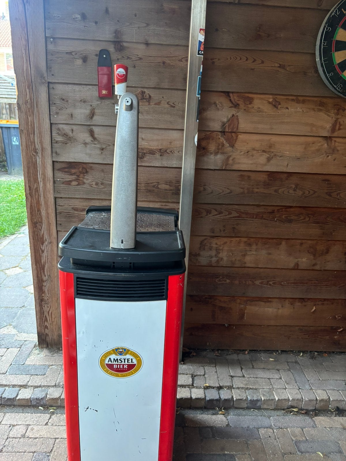 David biertap Amstel – koelt goed, Ophalen of Verzenden, Zo goed als nieuw