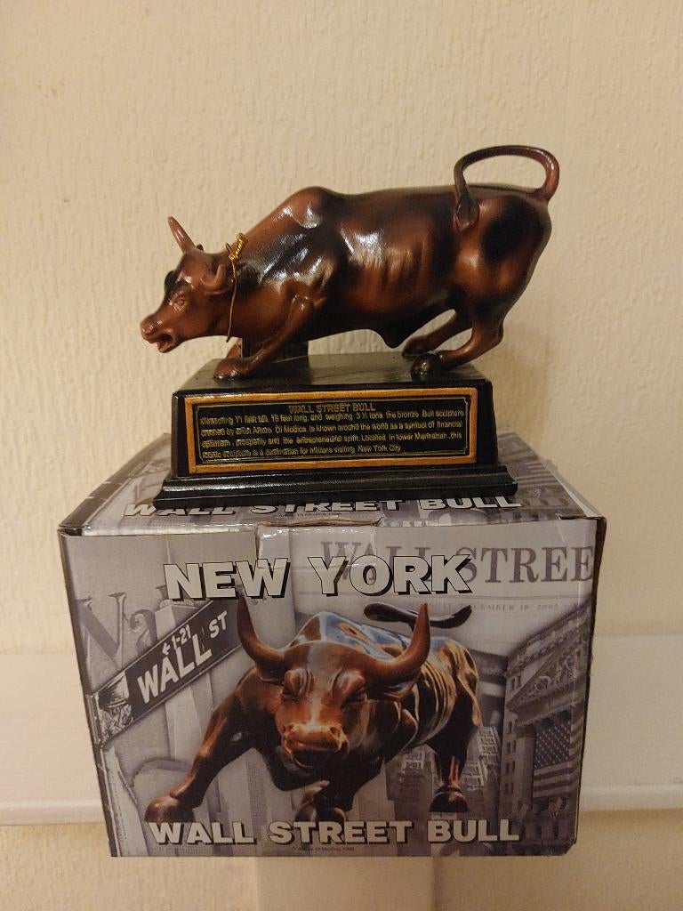 New York Wall street Bull, Antiek en Kunst, Curiosa en Brocante, Ophalen of Verzenden